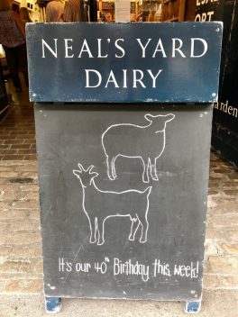 Neal's Yard Dairy anniversary