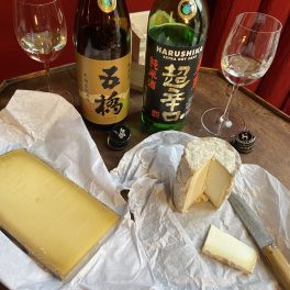 Sake meets cheese Gyoko Harushika